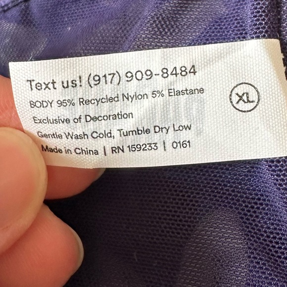 Mesh Daisy Print Parade Bralette - Picture 5 of 5